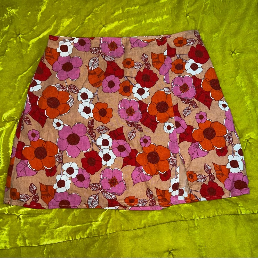 Urban Outfitters Floral Skirt